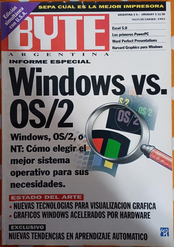 Revista Byte Argentina Año 1 N°8 1993