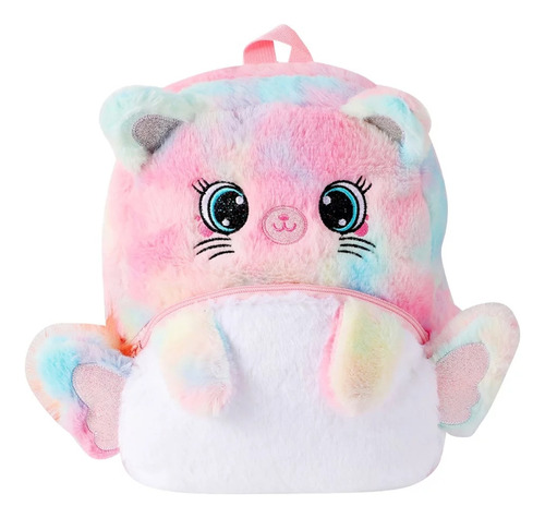 Mochila Peluche Sweety Infantil Con 2 Bolsillos