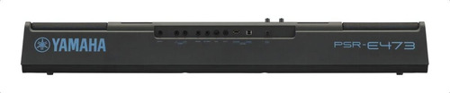 Teclado Sensitivo De 61 Teclas Yamaha Psre473 Color Negro