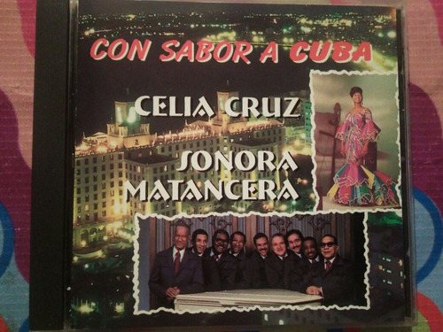 Celia Cruz Cd  Sonora Santanera, Con Sabor A Cuba R