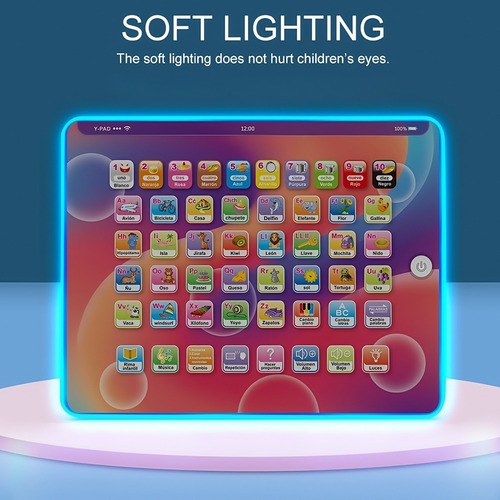 Tabletas De Juguete Para Niños Con Luces Led