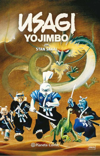 Usagi Yojimbo Fantagraphics Integral nÃÂº 01/02, de Sakai, Stan. Editorial Planeta Cómic, tapa blanda en español