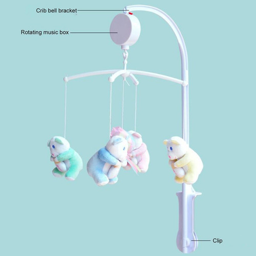 Imagen 5 de 8 de Soporte Para Cama Móvil Para Cuna Para Niños, Soporte Para C