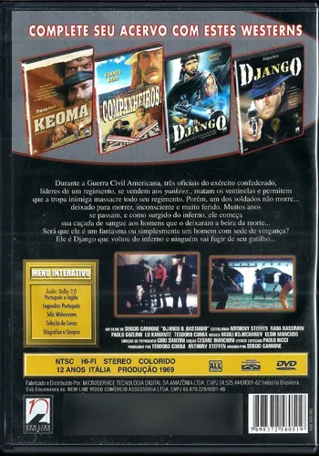 その他 Darn Good Westerns Box Set No. [DVD] [Import] g6bh9ry Dvd / Django , O Bastardo ( Anthony Steffen , Paolo Gozlino