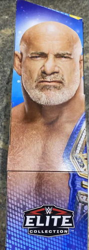 Imagen 2 de 4 de Wwe Elite Collection Wrestlemania Goldberg Figura