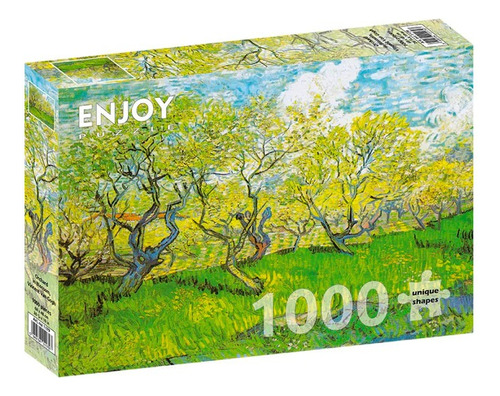 Van Gogh Huerto En Flor Rompecabezas 1000 Pieza Enjoy Puzzle