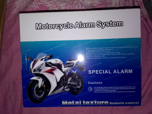 Sistema Alarma Moto 