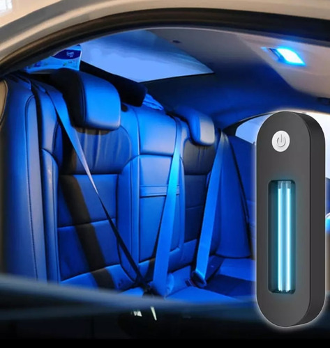 Lámpara Germicida Uv Auto Para Techo De Coche Recargable Usb