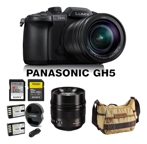 Panasonic Lumix Gh5 Muy Poco Uso Con Accesorios!