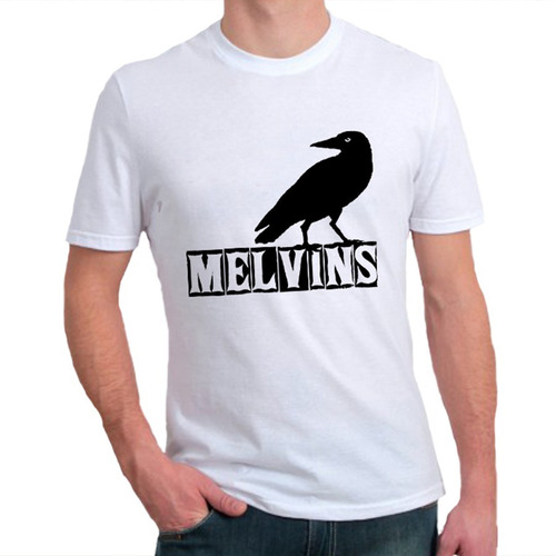 Promoção - Camiseta Masculina Melvins - 100% Algodão