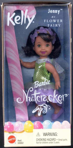 Barbie Nutcracker Kelly Jenny Como Flower Fairy Doll (2001)