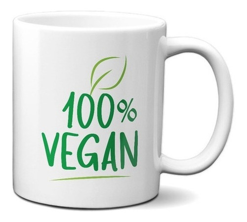 Caneca 100% Vegan Sustentável Presente Natural Veganos