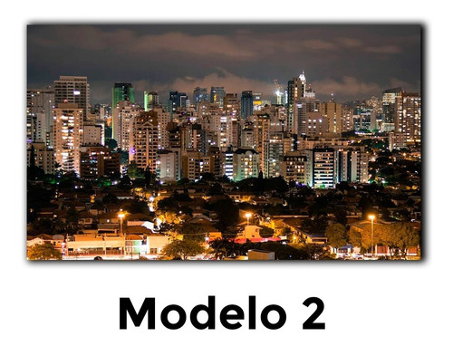Cuadros Decorativos Ciudades Del Mundo - São Paulo Brasil