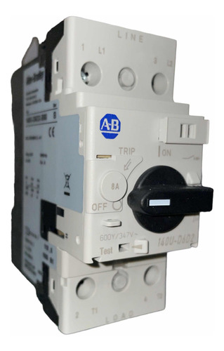 Allen Bradley 140u-d6d2-b80 Guardamotor De Caja Moldeable