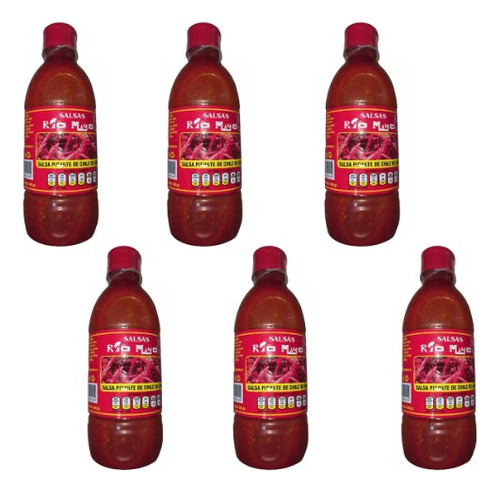 Salsa Chile De Árbol Río Mayo Sonora 6 Botellas