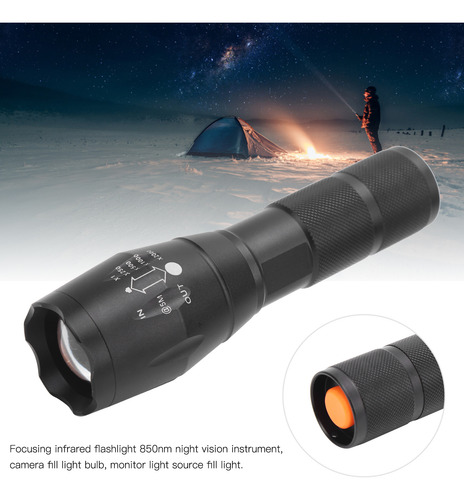 La Linterna Infrarroja Led De 5 W Destaca La Visión Nocturna