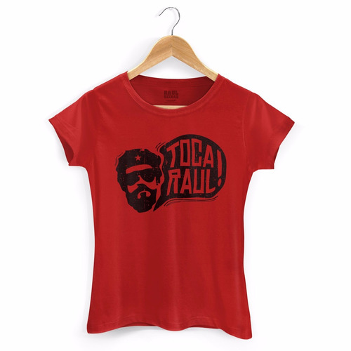 Camiseta Feminina Rock Raul Seixas Toca Raul 2 Bandup!