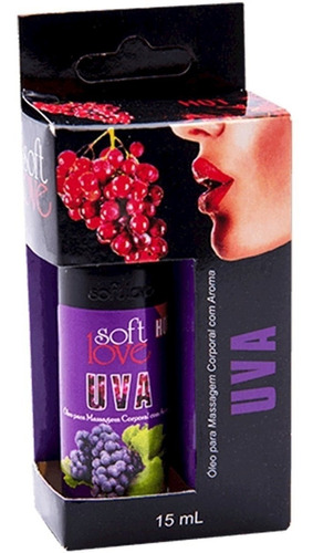 Óleo Para Massagem Corporal Hot 15ml Soft Love 05 Óleo Love 