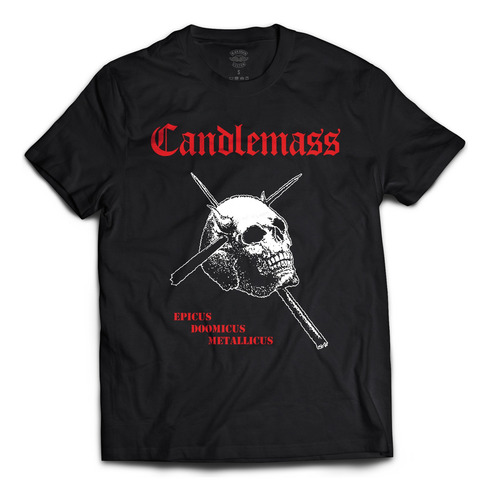 Remera Candlemass - Epicus Doomicus Metallicus - Doom Metal