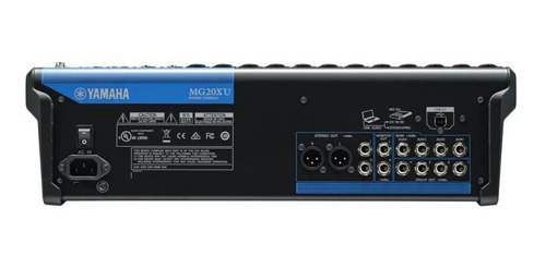 Mesa De Som Analógica Yamaha Mg-20xu 20 Canais