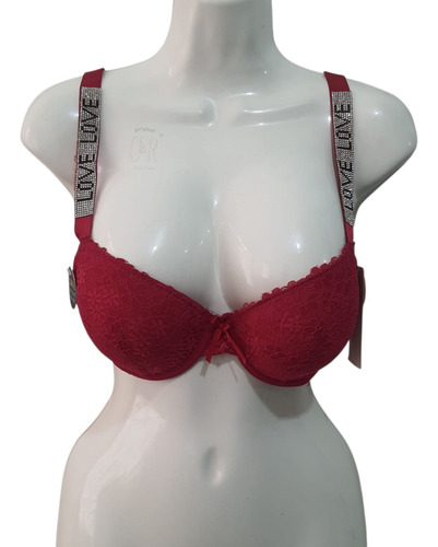 Moda Clavel Brasier De Encaje Mujer