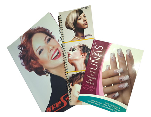 Combo Revistas Peluquería Manicura Pedicura Profesional 