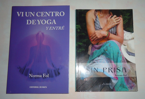 Lote De 2 Libros De Yoga  Normal Fol