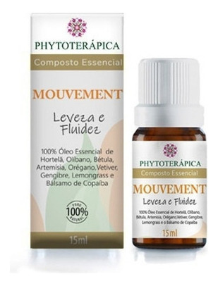 Óleo Essencial Composto - Mouvement - 15 Ml - Phyto