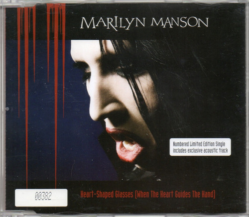 Marilyn Manson Heart-shaped Glasses (when The Heart Cd Uk