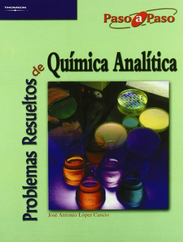 Libro Problemas Resueltos De Química Analítica De Jose Anton
