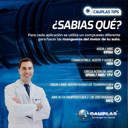 Manguera Calefacción Para Chevrolet G30 V8 6.5l 1996