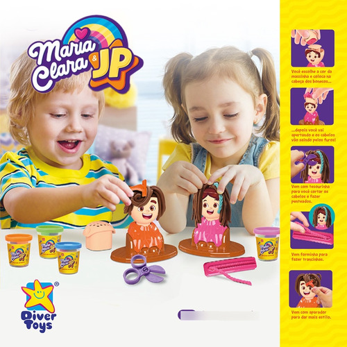Diver Hair Style Brinquedo Cabelo Massinha Maria Clara E Jp