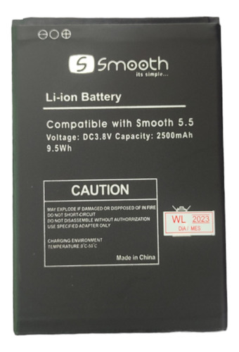 Bateria Pila Smooth 5.5