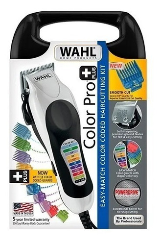 Imagen 1 de 3 de Maquina Afeitar Cortar Cabello Wahl Color Pro+plus Original
