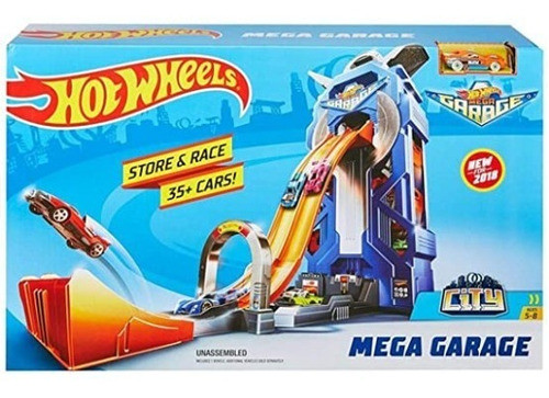 Pista Hotwheels Mega Garage Playset