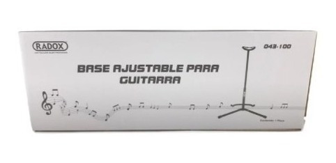 Base Ajustable Para Guitarra Radox 043-100