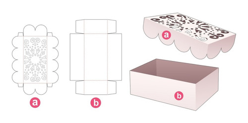 Pack Vectores Corte Laser Cameo Cricut Cajas Decorativas V3