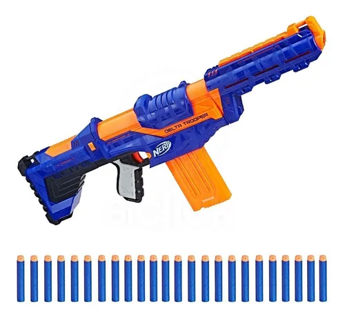 Pistola Nerf N-strike Elite Delta Trooper Hasbro E1912 Eps
