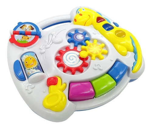 Imagen 4 de 6 de Mesa Escritorio Musica Luz Sonido Poppi Baby En Casa Valente