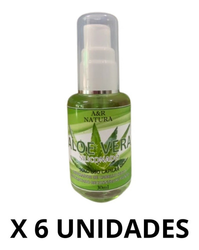 Aceite Capilar Aloe Vera 30ml (6 Unidades)