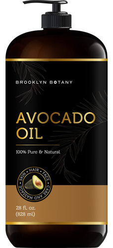 Brooklyn Botany Aceite De Aguacate Para La Piel, El Cabello