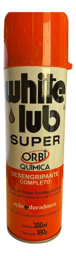 White Lube Desingripante - 300ml Orquiquimica