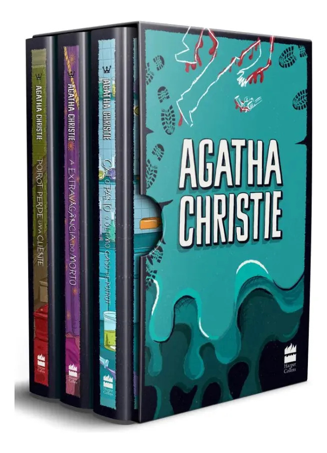 Coleção Agatha Christie box 8 de Christie Agatha editorial HarperCollins Brasil português 2017