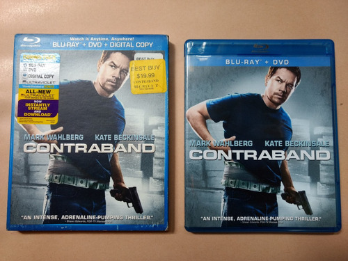 Contraband Blu Ray Con Slipcover Mark Wahlberg Sin Dvd