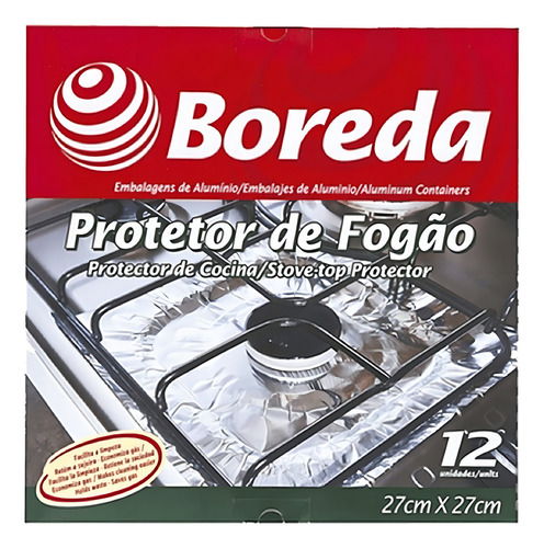 Protetor Forro Aluminio Fogão Manter Proteger Boca Fogareu