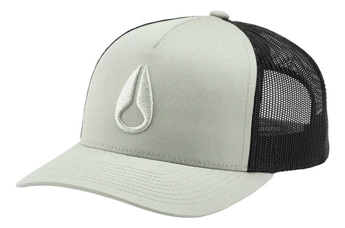 Jockey Iconed Trucker Hat Moss Mist Black