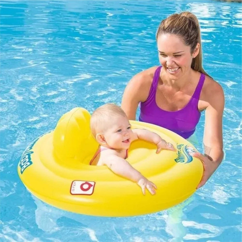 Silla Inflable Bebe 1-2 Años 2 Anillos Bestway 32027a
