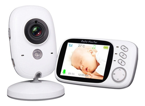 3.2 Monitor De Video Para Bebés Con Cámara Y Control Remoto