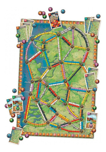 Juego Ticket To Ride Nederland Español - Days Of Wonder