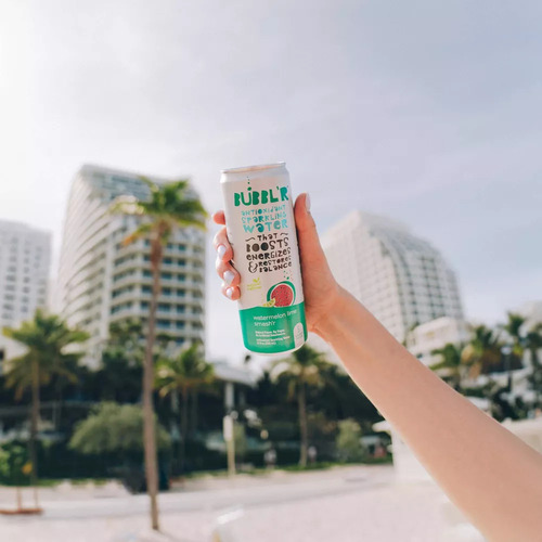Bubbl'r Antioxidant Aparkling Water Watermelon Lime 6 Pz